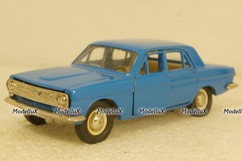 Газ-24 А14, синяя, Тантал/Радон 1:43