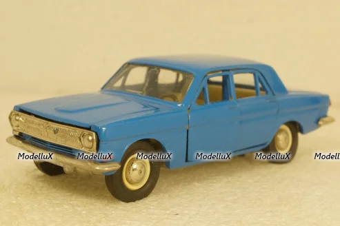 Газ-24 А14, синяя, Тантал/Радон 1:43