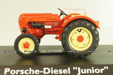 Porsche-Diesel "Junior" (F108) 1958, tractor, red, Schuco 1:43