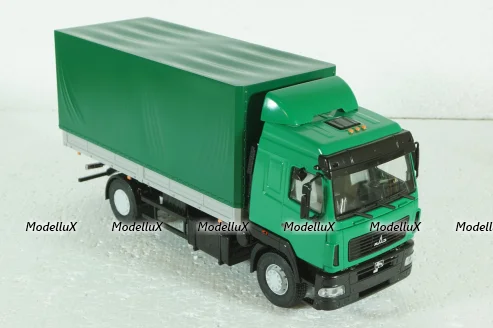 Маз-5340 бортовой с тентом, 101173, АвтоИстория 1:43
