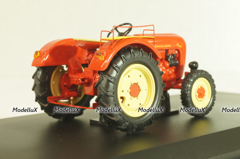 Porsche-Diesel "Junior" (F108) 1958, tractor, red, Schuco 1:43