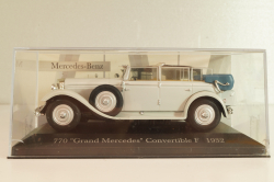 Mercedes-Benz 770 "Grand Mercedes" Convertible F 1932, grey, MBOMS007, Mercedes-Benz Offizielle Modell-Sammlung #7, Altaya 1:43 Уценка!