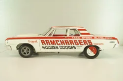 Dodge 330 Ramchargers 1964, white, L.E 504 pcs, A1806900, ACME 1:18