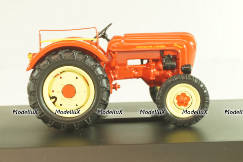 Porsche-Diesel "Junior" (F108) 1958, tractor, red, Schuco 1:43