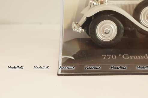 Mercedes-Benz 770 "Grand Mercedes" Convertible F 1932, grey, MBOMS007, Mercedes-Benz Offizielle Modell-Sammlung #7, Altaya 1:43 Уценка!