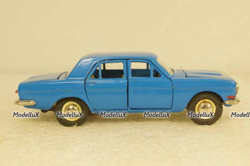 Газ-24 А14, синяя, Тантал/Радон 1:43