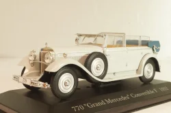 Mercedes-Benz 770 "Grand Mercedes" Convertible F 1932, grey, MBOMS007, Mercedes-Benz Offizielle Modell-Sammlung #7, Altaya 1:43 Уценка!