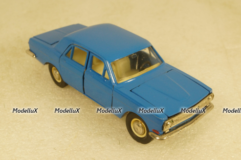 Газ-24 А14, синяя, Тантал/Радон 1:43