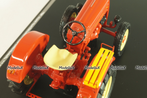 Porsche-Diesel "Junior" (F108) 1958, tractor, red, Schuco 1:43