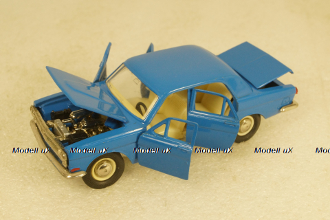 Газ-24 А14, синяя, Тантал/Радон 1:43