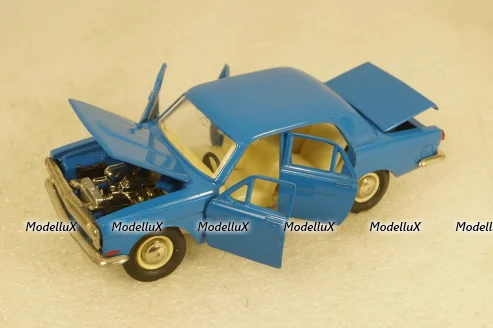 Газ-24 А14, синяя, Тантал/Радон 1:43