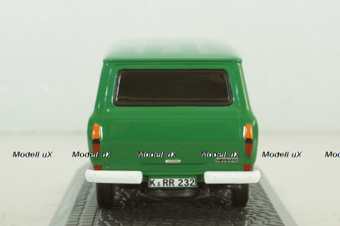 Ford Transit delivery bus " Mann Filter" 1969, green, 7421103, Atlas 1:43