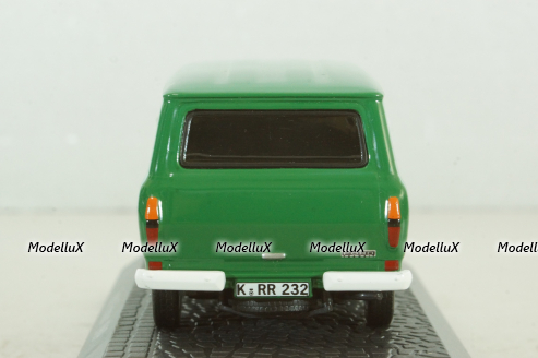 Ford Transit delivery bus " Mann Filter" 1969, green, 7421103, Atlas 1:43 