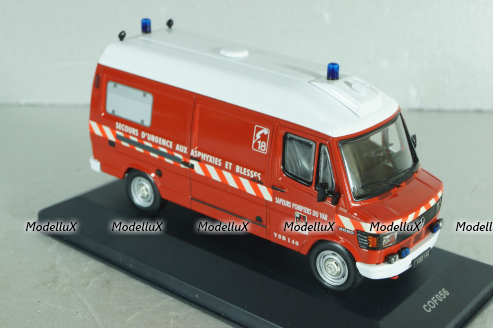 Mercedes-Benz 308D Sapeurs Pompiers Sapeurs Pompiers Cogolin, (Ambulance) 1981, IXO 1:43