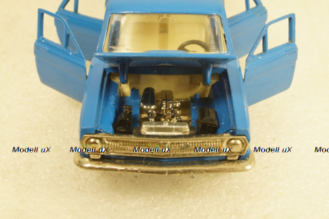 Газ-24 А14, синяя, Тантал/Радон 1:43