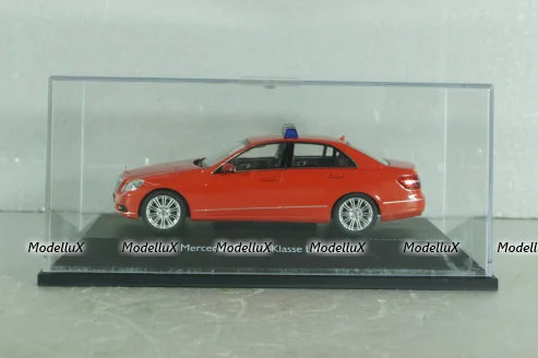 Mercedes-Benz E250 CDI Limousine (W212), Fire Engine 2009, red, Schuco 1:43