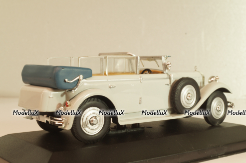 Mercedes-Benz 770 "Grand Mercedes" Convertible F 1932, grey, MBOMS007, Mercedes-Benz Offizielle Modell-Sammlung #7, Altaya 1:43 Уценка!