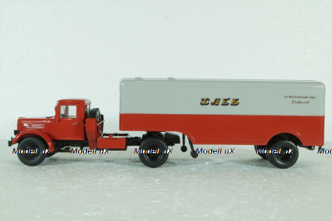 Маз-200В с п/п Маз-5217, Автолегенды СССР: Грузовики №3, с журналом 1:43