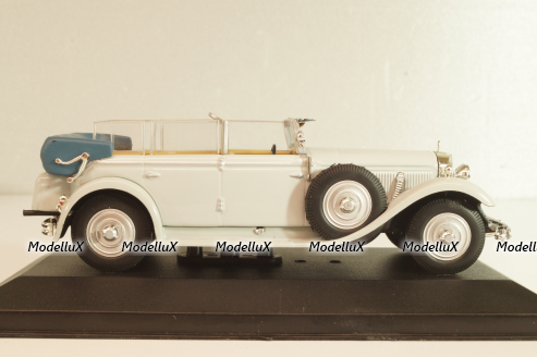 Mercedes-Benz 770 "Grand Mercedes" Convertible F 1932, grey, MBOMS007, Mercedes-Benz Offizielle Modell-Sammlung #7, Altaya 1:43 Уценка!