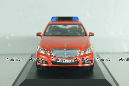 Mercedes-Benz E250 CDI Limousine (W212), Fire Engine 2009, red, Schuco 1:43