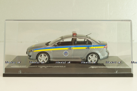 Mitsubishi Lancer X Державтоінспекція 2006, grey, 29311, Vitesse 1:43