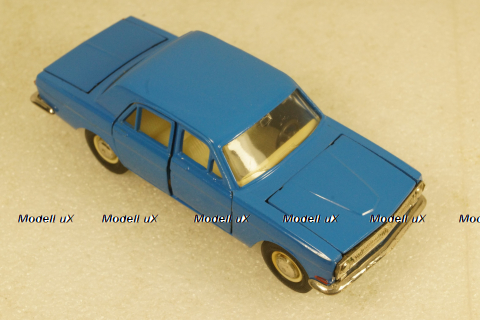 Газ-24 А14, синяя, Тантал/Радон 1:43