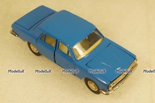 Газ-24 А14, синяя, Тантал/Радон 1:43