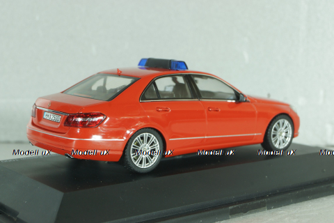 Mercedes-Benz E250 CDI Limousine (W212), Fire Engine 2009, red, Schuco 1:43