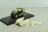 Smart fortwo cabrio black with body panel Fresh-Up (white), 0012497V001C51Q00, Minichamps 1:43