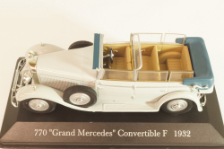 Mercedes-Benz 770 "Grand Mercedes" Convertible F 1932, grey, MBOMS007, Mercedes-Benz Offizielle Modell-Sammlung #7, Altaya 1:43 Уценка!