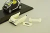 Smart fortwo cabrio black with body panel Fresh-Up (white), 0012497V001C51Q00, Minichamps 1:43