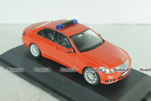 Mercedes-Benz E250 CDI Limousine (W212), Fire Engine 2009, red, Schuco 1:43