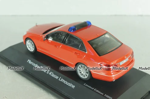 Mercedes-Benz E250 CDI Limousine (W212), Fire Engine 2009, red, Schuco 1:43