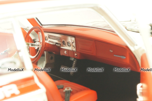 Dodge 330 Ramchargers 1964, white, L.E 504 pcs, A1806900, ACME 1:18