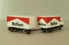 Mercedes 1320 with trailer Marlboro, white, 84101, Praline 1:87