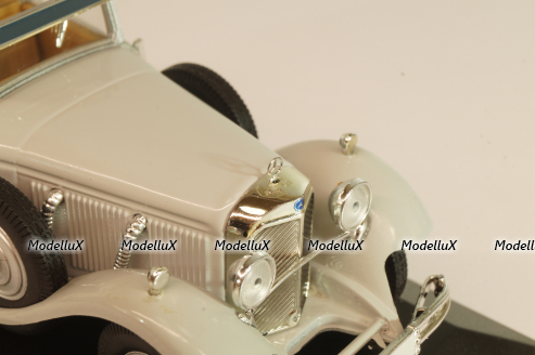 Mercedes-Benz 770 "Grand Mercedes" Convertible F 1932, grey, MBOMS007, Mercedes-Benz Offizielle Modell-Sammlung #7, Altaya 1:43 Уценка!