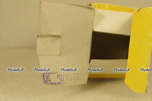 Москвич-412 с багажником, февраль 90г., Тантал/Радон 1:43