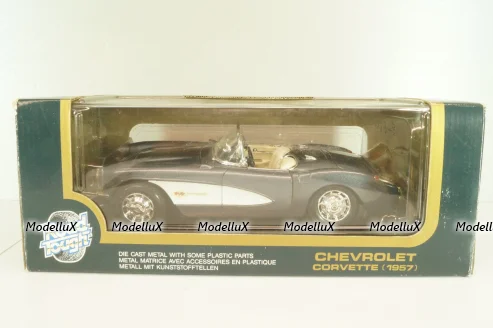 Chevrolet Corvette Convertible (C1) 1957, grey, 92018, Road Tough 1:18