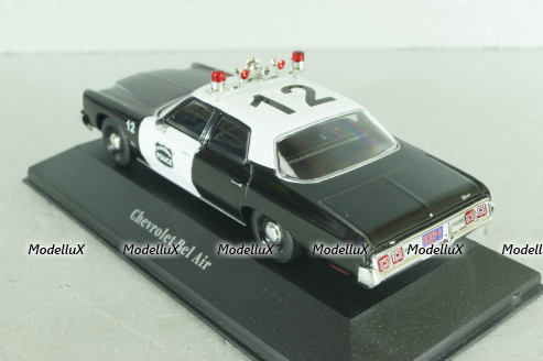 Chevrolet Bel Air Police  Norwich 1973,7598003,  Atlas 1:43