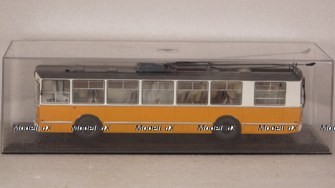 Зиу-9 троллейбус бело-желтый, Probe43 1:43