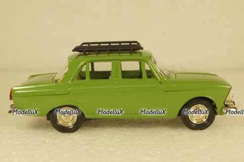 Москвич-412 с багажником, февраль 90г., Тантал/Радон 1:43