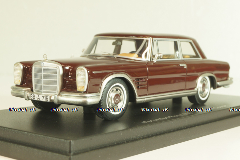 Mercedes-Benz 600 (W100) Nallinger Coupe 1963, brown, BoS 1:43