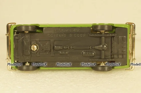 Москвич-412 с багажником, февраль 90г., Тантал/Радон 1:43