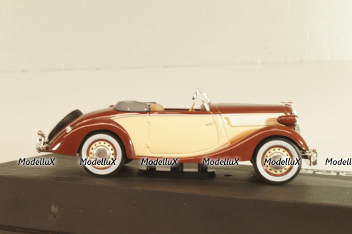 Opel Super 6 Cabriolet 1937, brown/beige, OPC0097, Altaya Opel Collection #097 1:43 Уценка!