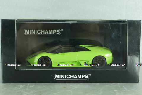 Lamborghini Murcielago LP640 Roadster 2007, pearl green, Minichamps 1:43