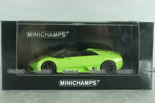 Lamborghini Murcielago LP640 Roadster 2007, pearl green, Minichamps 1:43