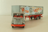 Scania T142 with semi-trailer Bodo Lamp, grey, 80811, Praline 1:87