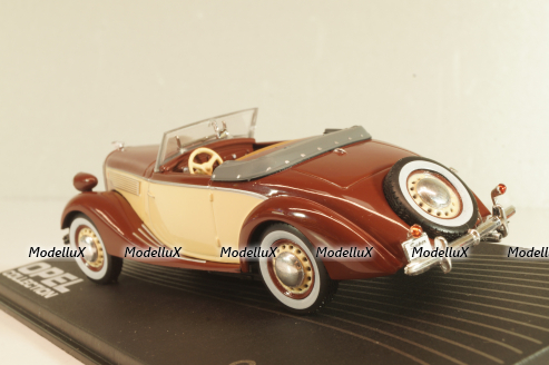 Opel Super 6 Cabriolet 1937, brown/beige, OPC0097, Altaya Opel Collection #097 1:43 Уценка!