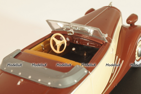 Opel Super 6 Cabriolet 1937, brown/beige, OPC0097, Altaya Opel Collection #097 1:43 Уценка!