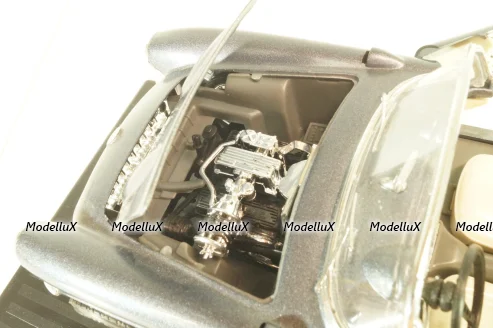 Chevrolet Corvette Convertible (C1) 1957, grey, 92018, Road Tough 1:18